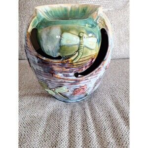 Ceramic‎ Marbled DRAGONFLY Countertop Water Fountain  New